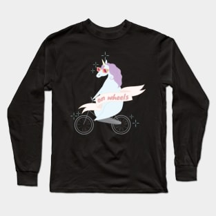 Fitness BICYCLE bike cycling unicorn Long Sleeve T-Shirt